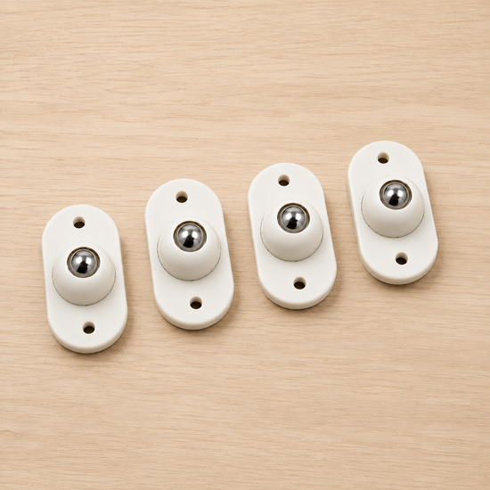 Self Adhesive Mini Swivel Casters Wheels pack of 4